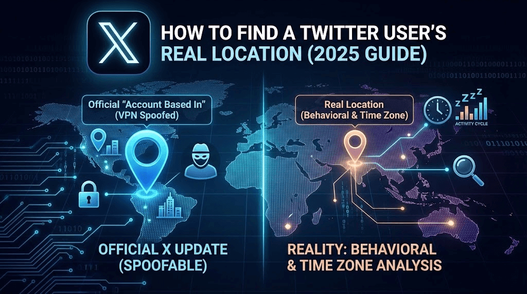How to Find a Twitter User's Real Location: Official X Updates vs. Reality (2025 Guide)